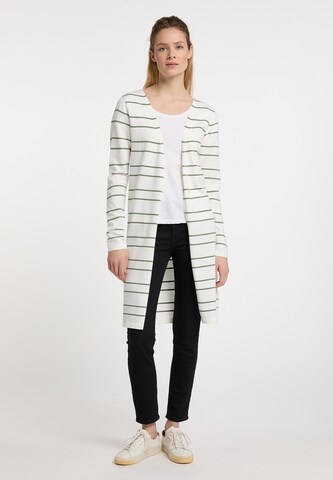 Cardigan DreiMaster Maritim en blanc