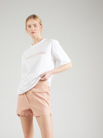 Calvin Klein Underwear Kort pyjamas i beige: framsida