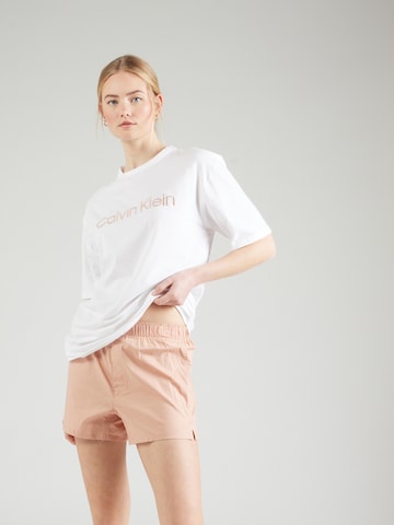 Shorty Calvin Klein Underwear en beige : devant