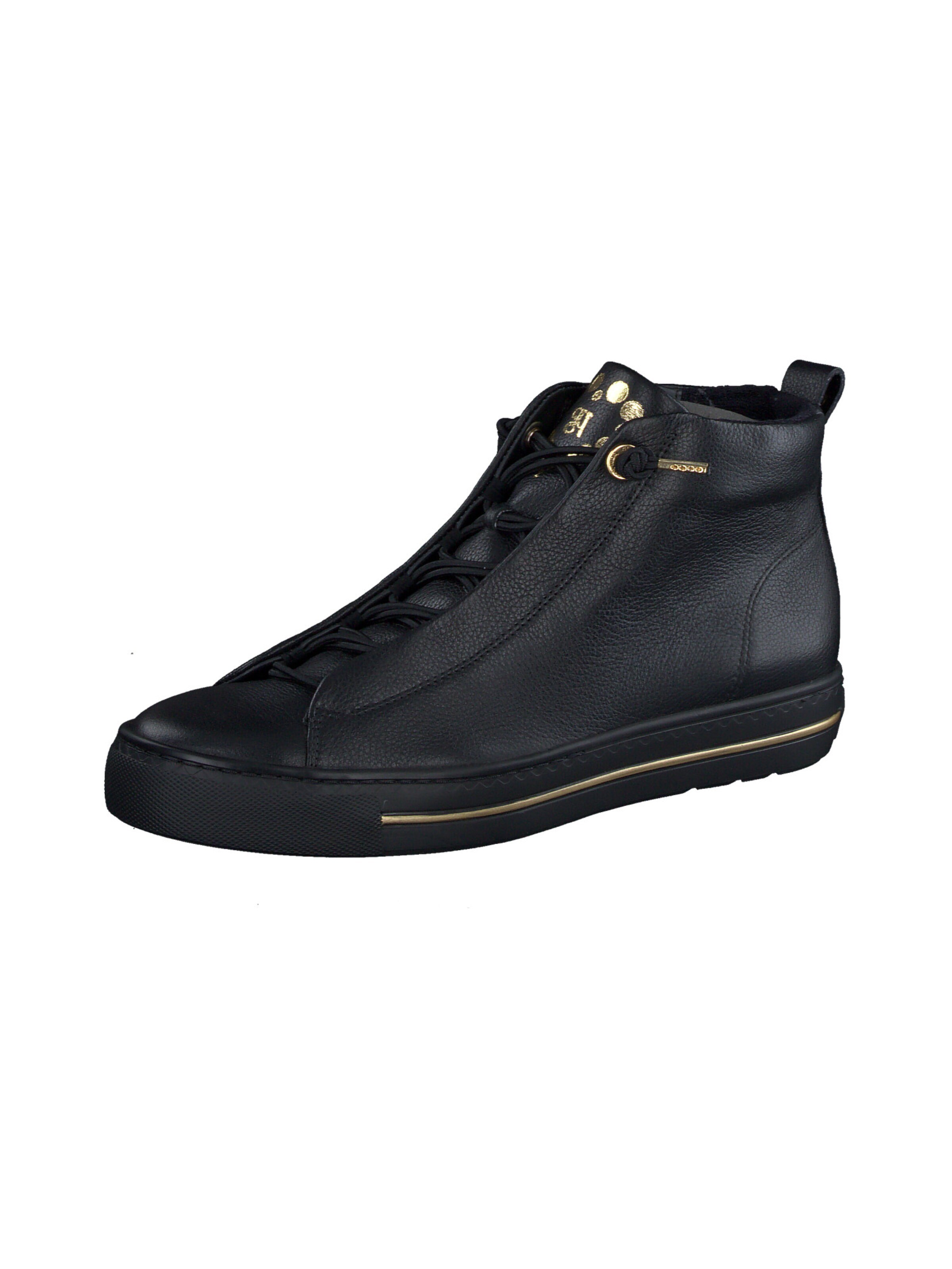 Paul Green Sneaker high‌‌‌‌‌‌‌‌‌ in Schwarz: Vorderseite