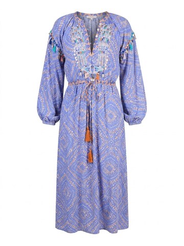 Miss June Dress 'Robe Longue Alina' in Purple: front