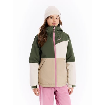 PROTEST Athletic Jacket 'Pippa' in Green: front