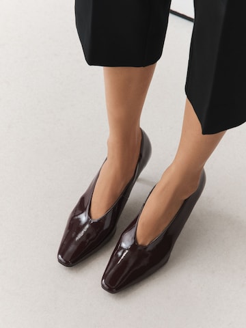 Next - Zapatos con plataforma 'Forever Comfort' en rojo