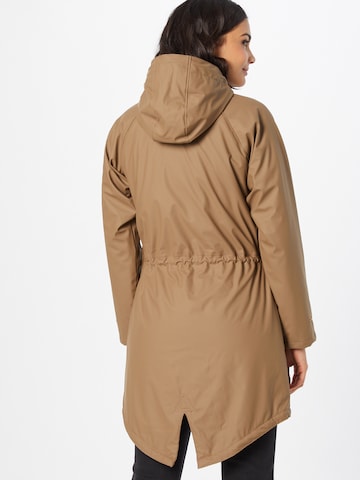 Derbe Parka in Braun