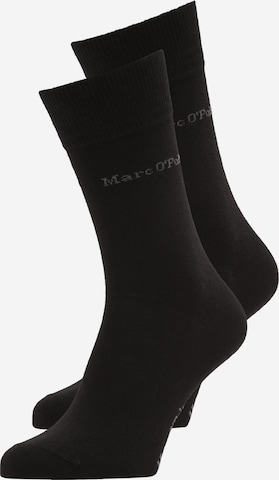 Chaussettes 'Albert' Marc O'Polo en noir : devant