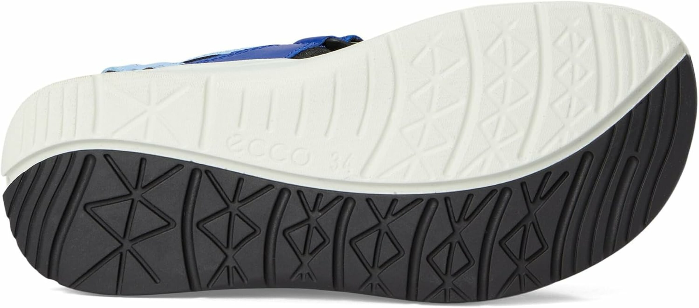 ECCO Open schoenen in Blauw: voorkant
