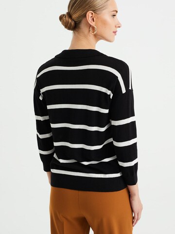 WE Fashion Pullover in Schwarz