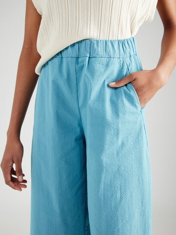 Brava Fabrics Широка кройка Панталон в синьо