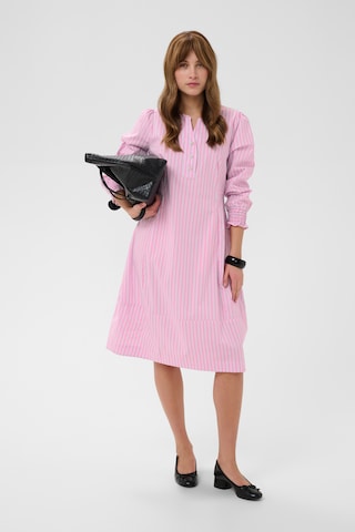 CULTURE Jurk 'Art' in Roze