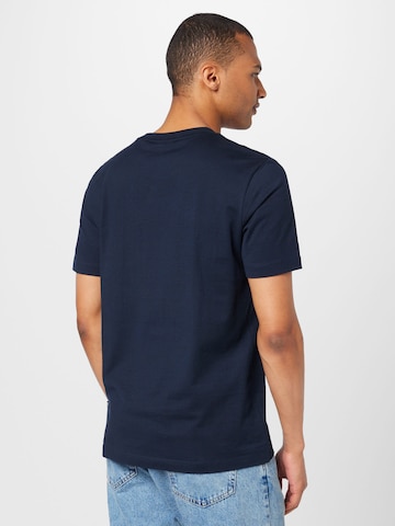 BOSS Black T-Shirt 'Tiburt' in Blau