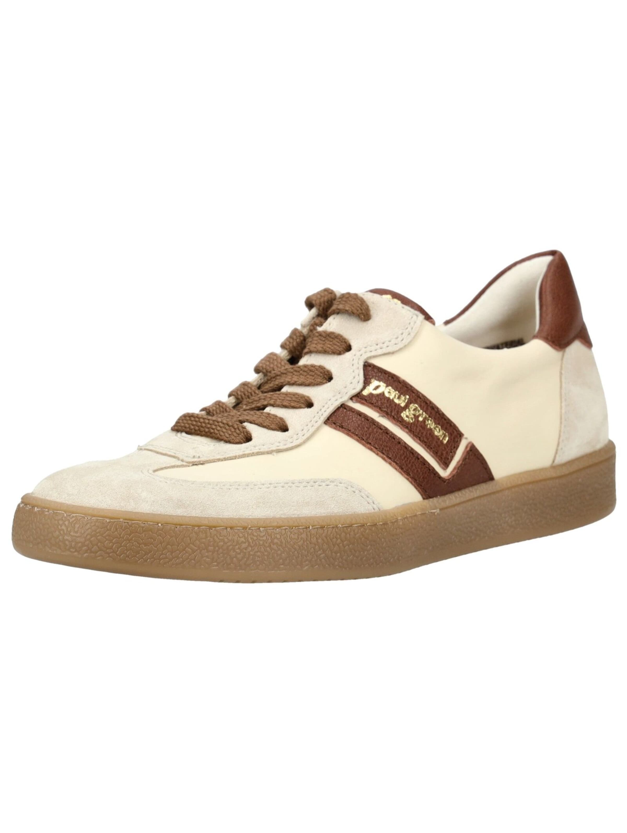 Paul Green Sneakers laag in Beige: voorkant
