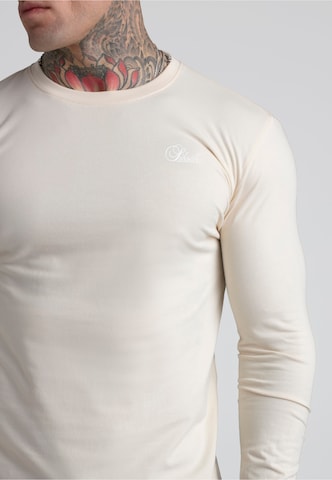 Maglietta 'Essentials' di SikSilk in beige