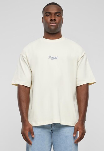 Prohibited T-Shirt in Beige: predná strana