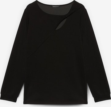 Fiorella Rubino Bluse in Schwarz: Vorderseite