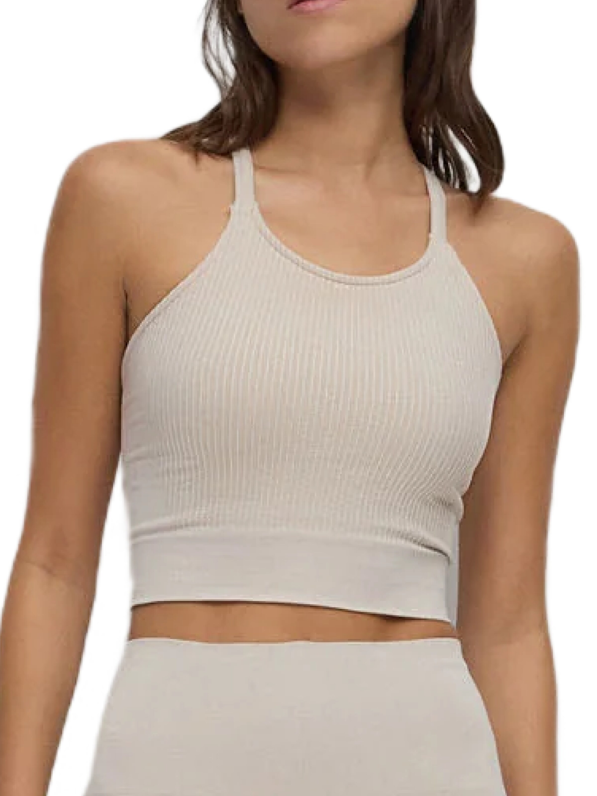 No Matter What Top in Beige