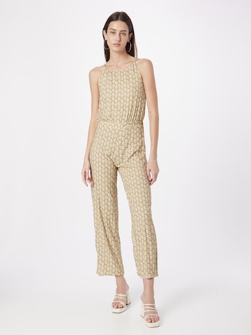 Designers Society - Jumpsuit 'VERMEER' en beige: frente