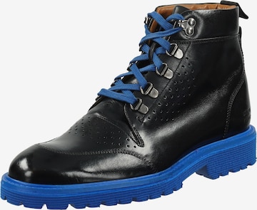 MELVIN & HAMILTON Lace-Up Boots in Black: front