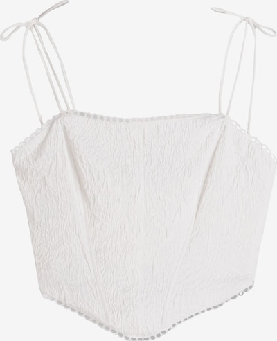 Bershka Top veličine XS u prljavo bijela, Pregled proizvoda