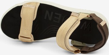 WODEN Sandals 'Line' in Beige