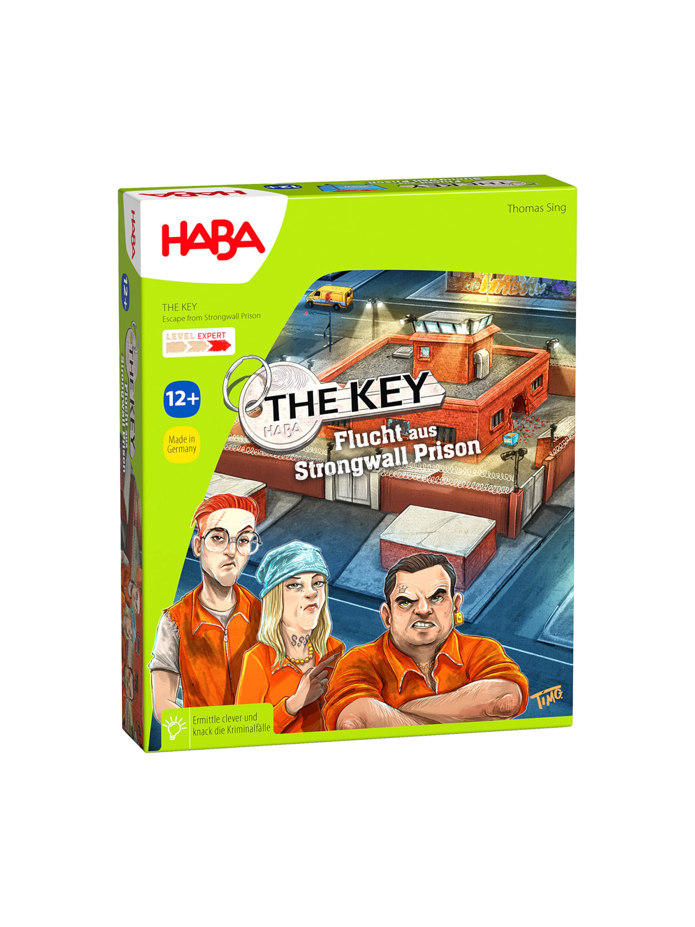HABA Spiel ' The Key – Flucht aus Strongwall Prison ' in Mischfarben: Vorderseite