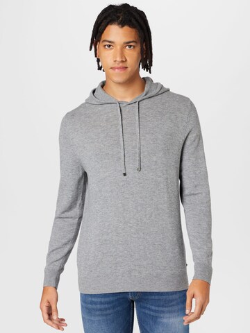 STRELLSON Sweater 'Luka' in Grey: front