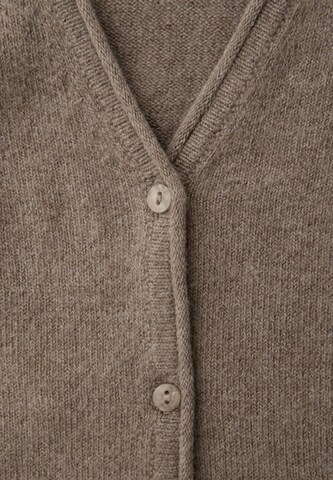 STREET ONE Strickjacke in Braun