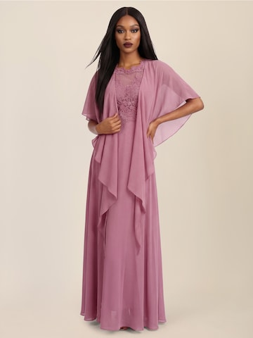 APART Scarf in Pink: front