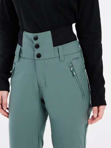 PROTEST Slimfit Sporthose 'PRTLULLABYOS' in Grün