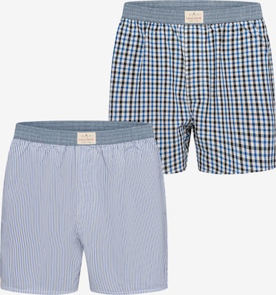 Luca David Boxers ' Karos ' en L en bleu / mélange de couleurs, Vue avec produit