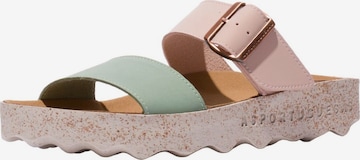 Mule Asportuguesas en rose : devant