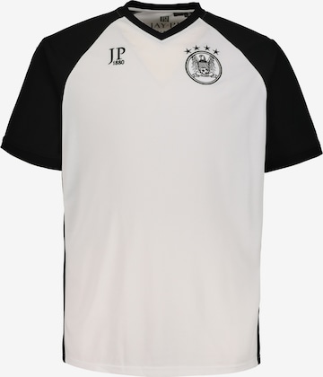 T-Shirt JP1880 en blanc : devant