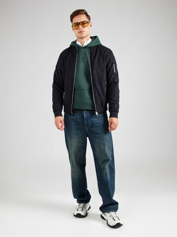 Only & Sons Regular fit Sweatshirt 'ONSCERES' in Groen