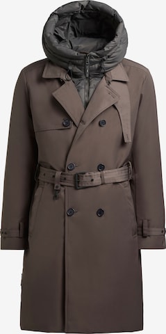 Cappotto di mezza stagione 'Tarm' di khujo in grigio: frontale