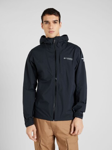 Veste outdoor COLUMBIA en noir : devant