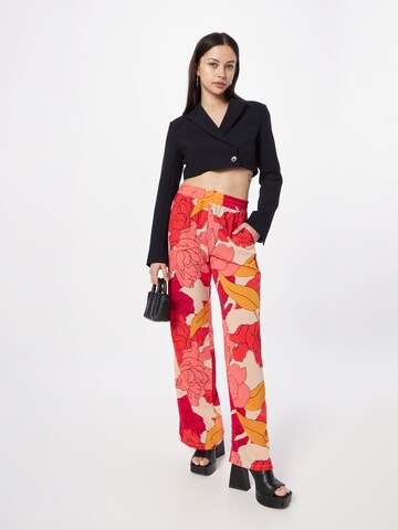 Wide leg Pantaloni di Sisley in colori misti