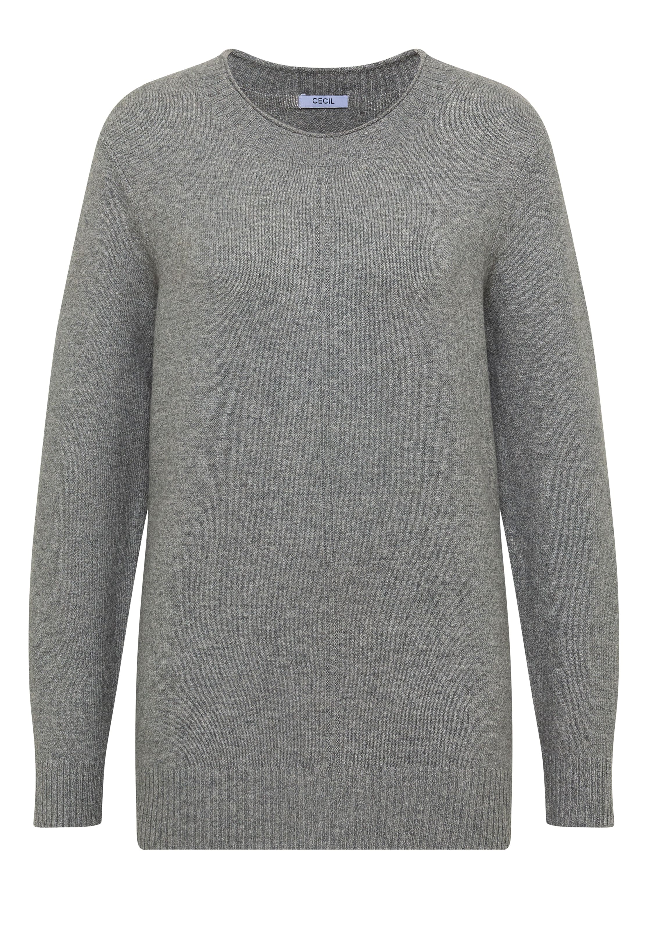CECIL Sweater in Grey: front