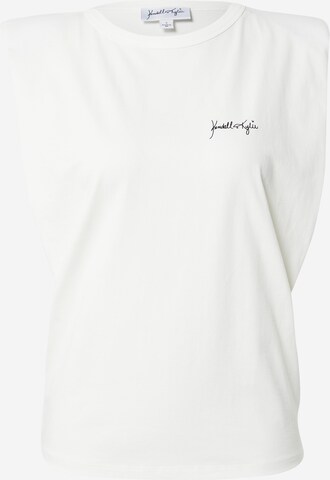 KENDALL + KYLIE Top in White: front