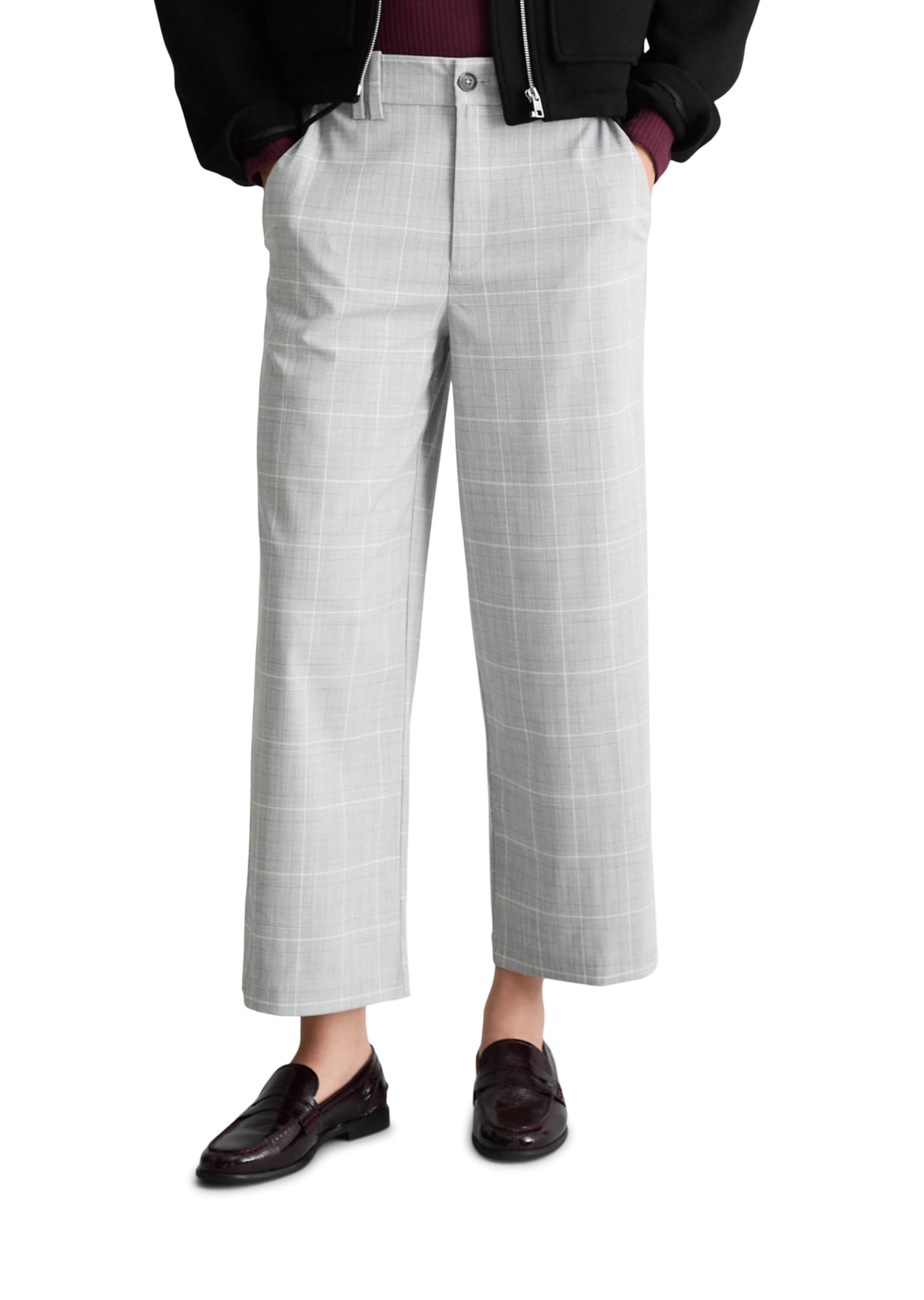 Regular Pantalon Marc O'Polo DENIM en gris : devant