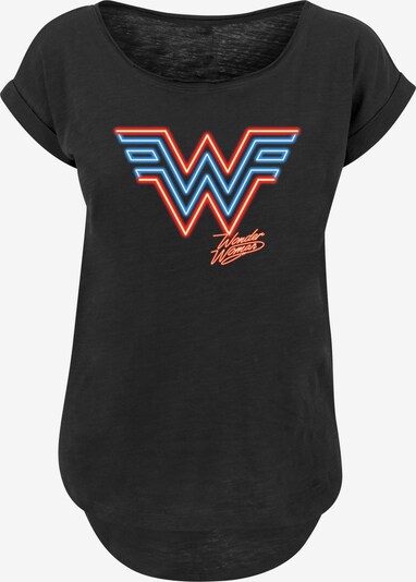 F4NT4STIC T-Shirt 'DC Comics Wonder Woman 84' in hellblau / orangerot / schwarz, Produktansicht