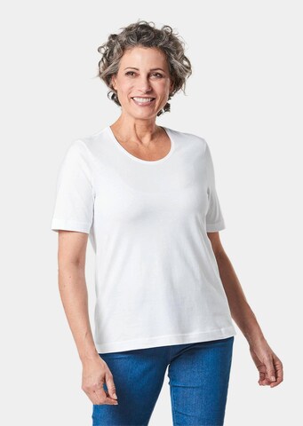 T-shirt Goldner en blanc : devant