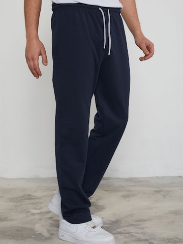 Regular Pantalon Trendyol en bleu : devant