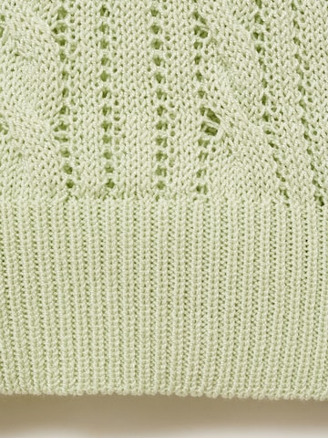 Pulover 'MENTA' de la MANGO pe verde