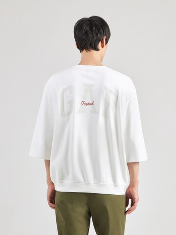 GAP Shirt in Wit: voorkant