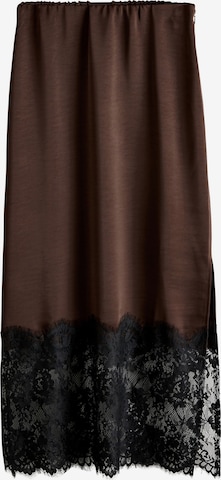 Jupe Next en marron : devant