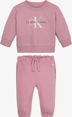 Calvin Klein Jeans Jooksudress, värv roosa: eest vaates