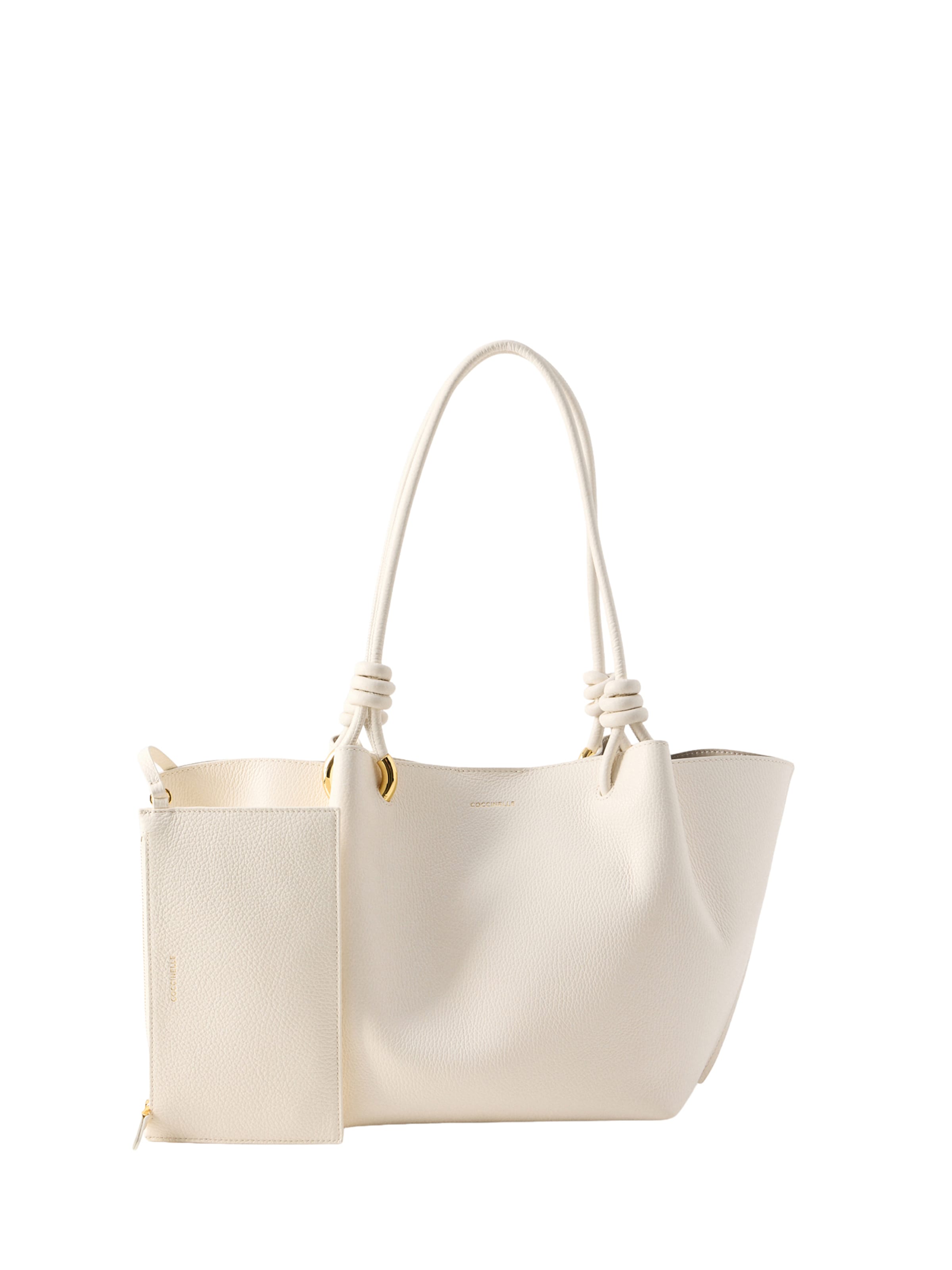 Coccinelle Μεγάλη τσάντα 'FINN' σε μπεζ: μπροστά