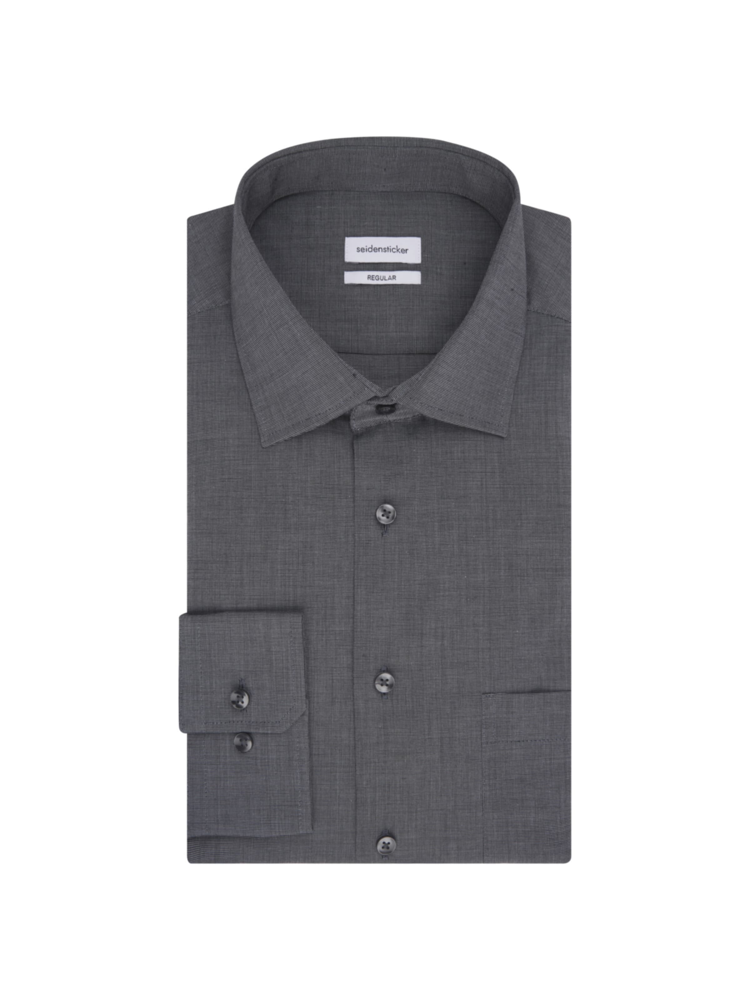 Coupe regular Chemise SEIDENSTICKER en gris