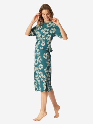SCHIESSER Nachthemd 'Modern Nightwear' in Grün
