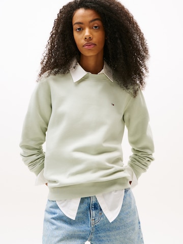 Tommy Jeans Tréning póló - zöld: elől