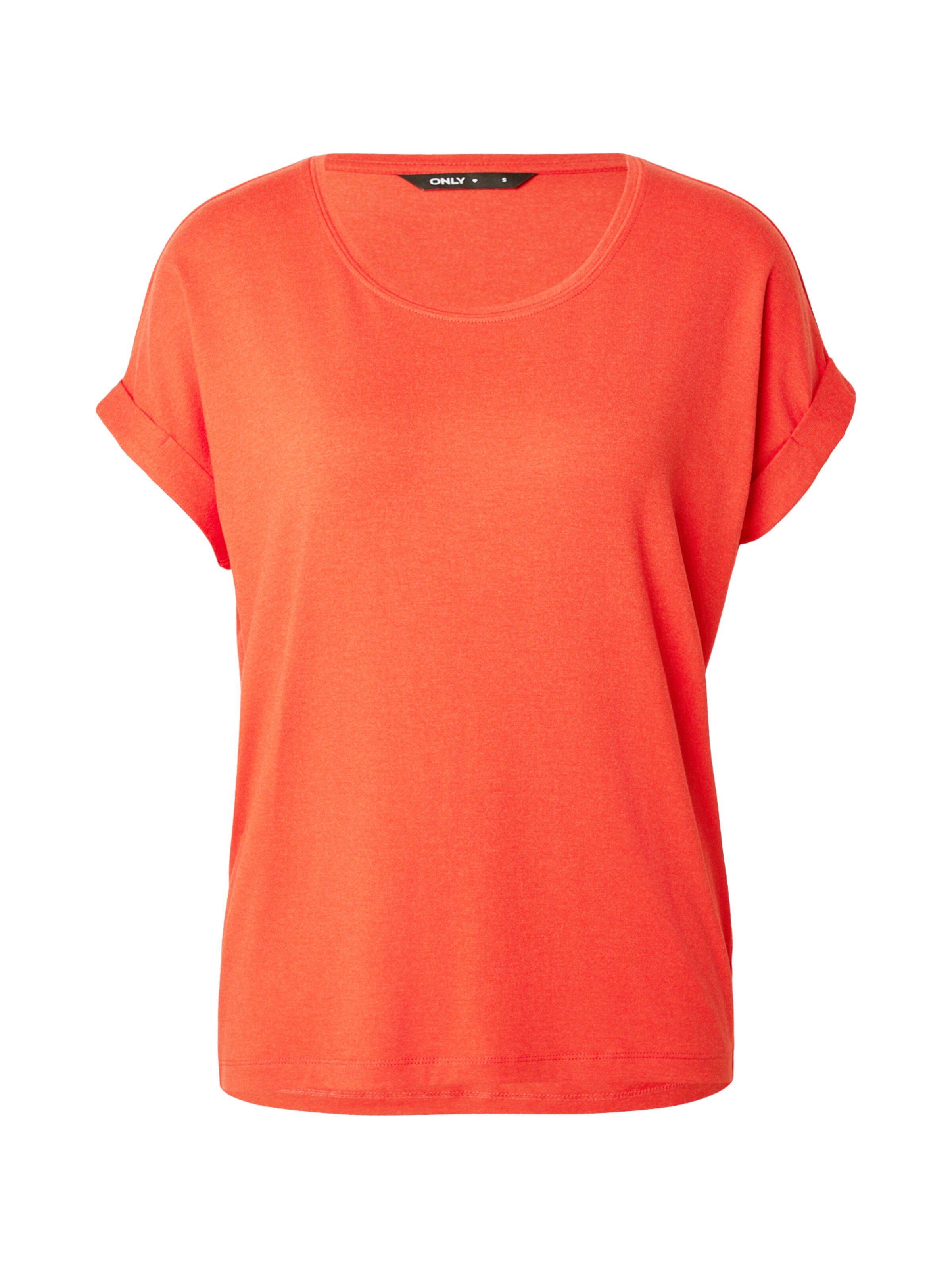 ONLY T-Shirt 'ONLMoster' in XS in neonrot, Produktansicht